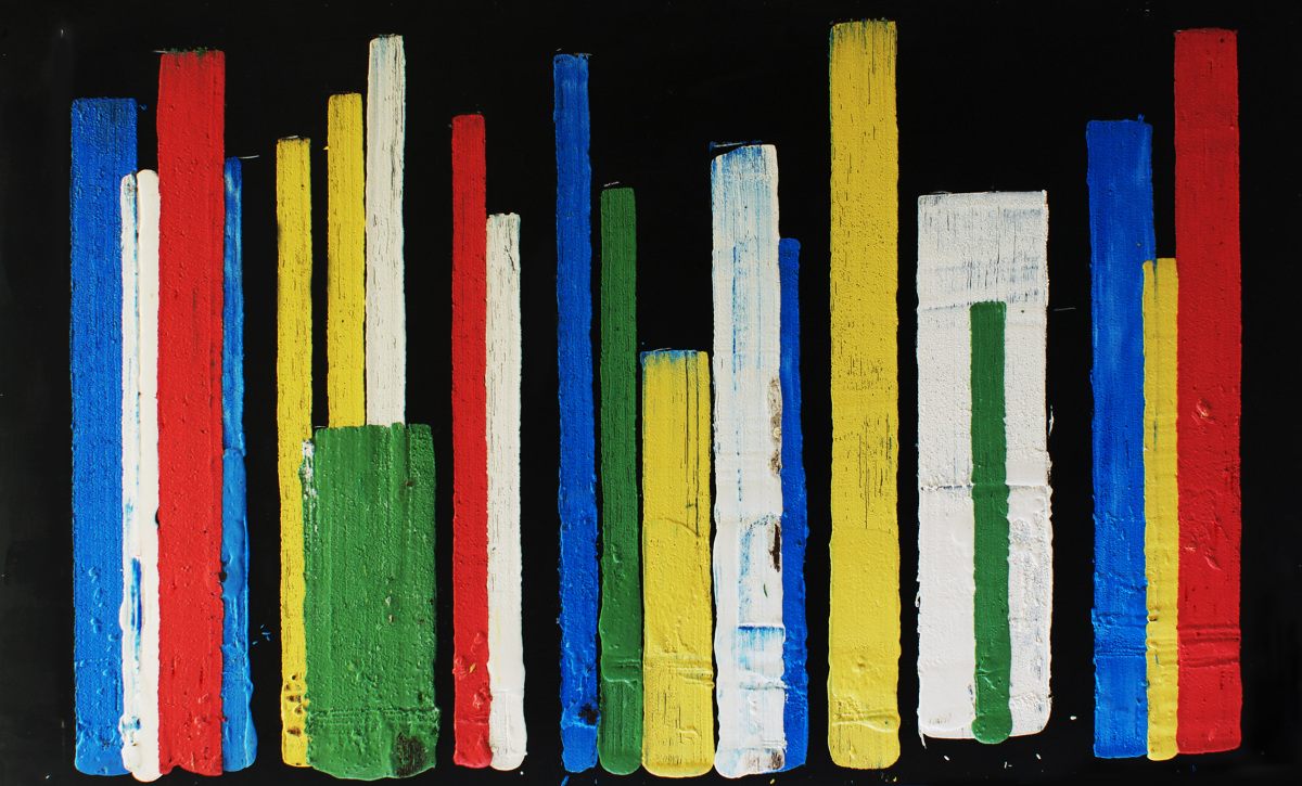 Line paintings [artwork series] Peter Shenai